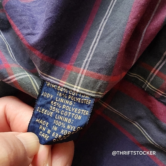 Y2K Jos A Bank olive drab chore coat - Picture 9 of 11